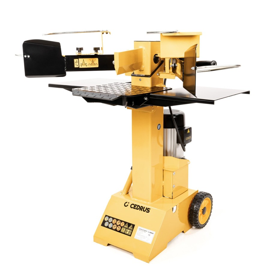 Vertikalni cepač drva CEDLS07V; električni, snaga 3500W, 400V/50Hz; pritisak 8 tona